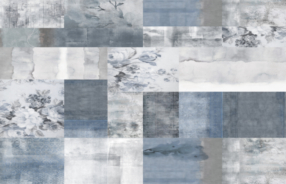 Abstract Glass Wall Art