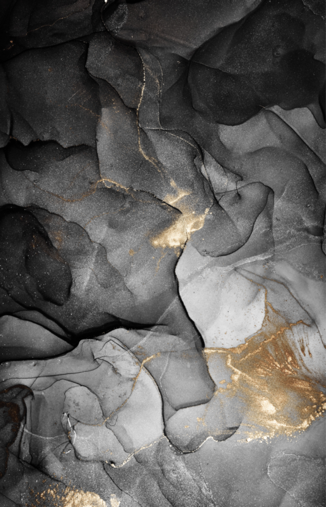 Abstract Depth Glass Wall Art