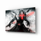 Lord Starkiller Glass Wall Art