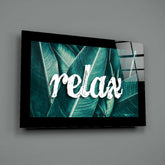 Calm Glass Wall Art.