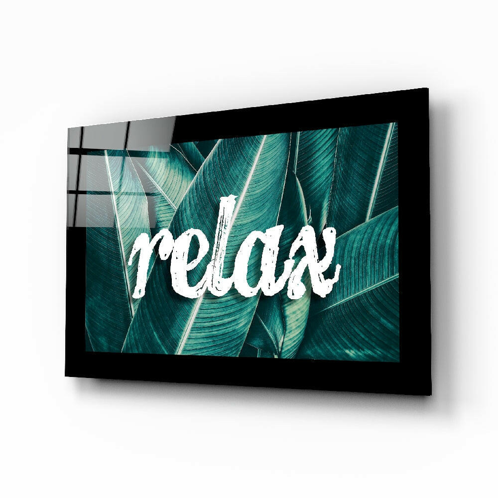 Calm Glass Wall Art.