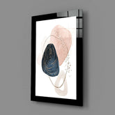 Abstract Modernity Glass Wall Art.