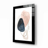 Abstract Modernity Glass Wall Art.