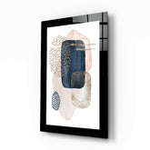 Abstract Modernity Glass Wall Art.
