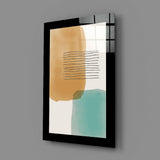 Cubic Art Glass Wall Art.