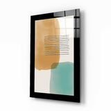 Cubic Art Glass Wall Art.