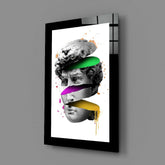 Modernity in Sculpture Glass Wall Art.