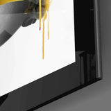 Modernity in Sculpture Glass Wall Art.