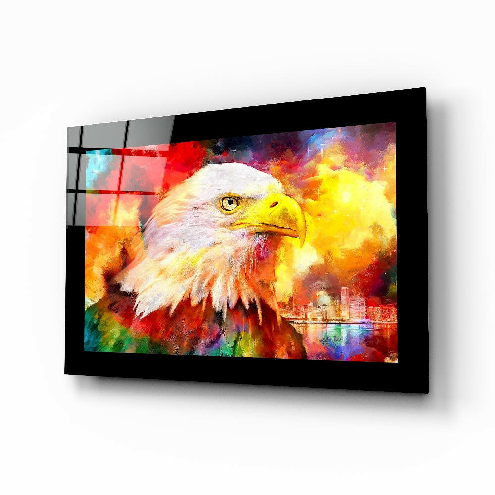 Eagle Glass Wall Art.