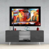 City Landscape Glass Wall Art.