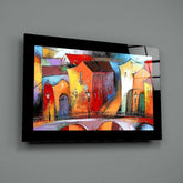 City Landscape Glass Wall Art.