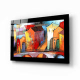City Landscape Glass Wall Art.