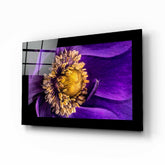 Passionflower Flower Glass Wall Art.