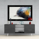 Cute Bird Glass Wall Art.
