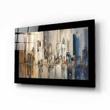 New York Glass Wall Art.