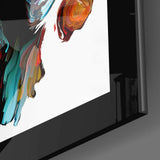 Abstract Thoughts Glass Wall Art.