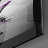 Hippo Glass Wall Art.