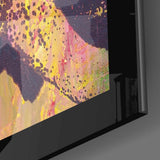 Woman Portrait Glass Wall Art.