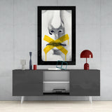 No Talking Glass Wall Art.