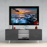 Combatant Sea Glass Wall Art.