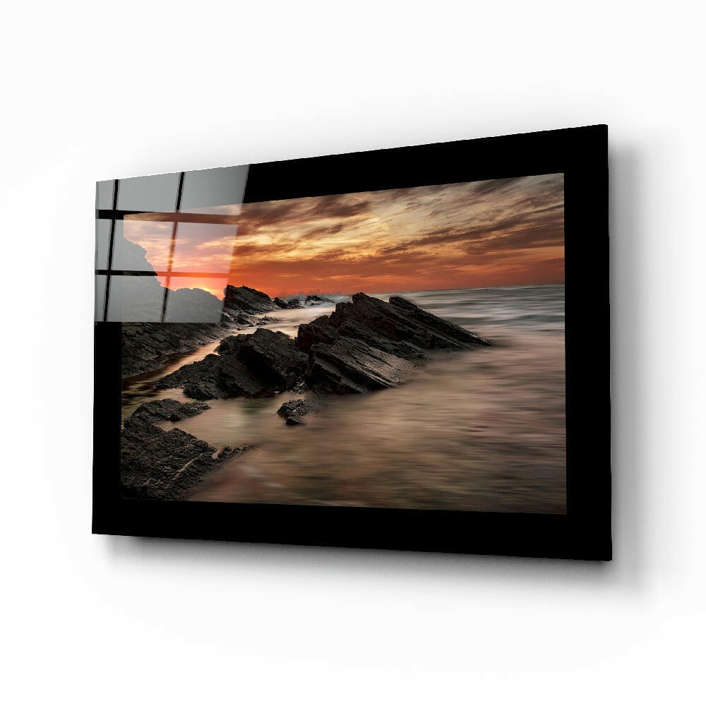 Calm Sea Glass Wall Art.