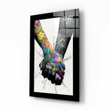 Meeting Glass Wall Art.