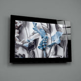 Flower Arrangement Glass Wall Art.