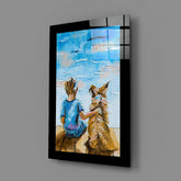 Eternal Friendship Glass Wall Art.