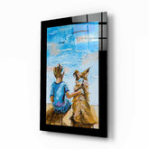 Eternal Friendship Glass Wall Art.
