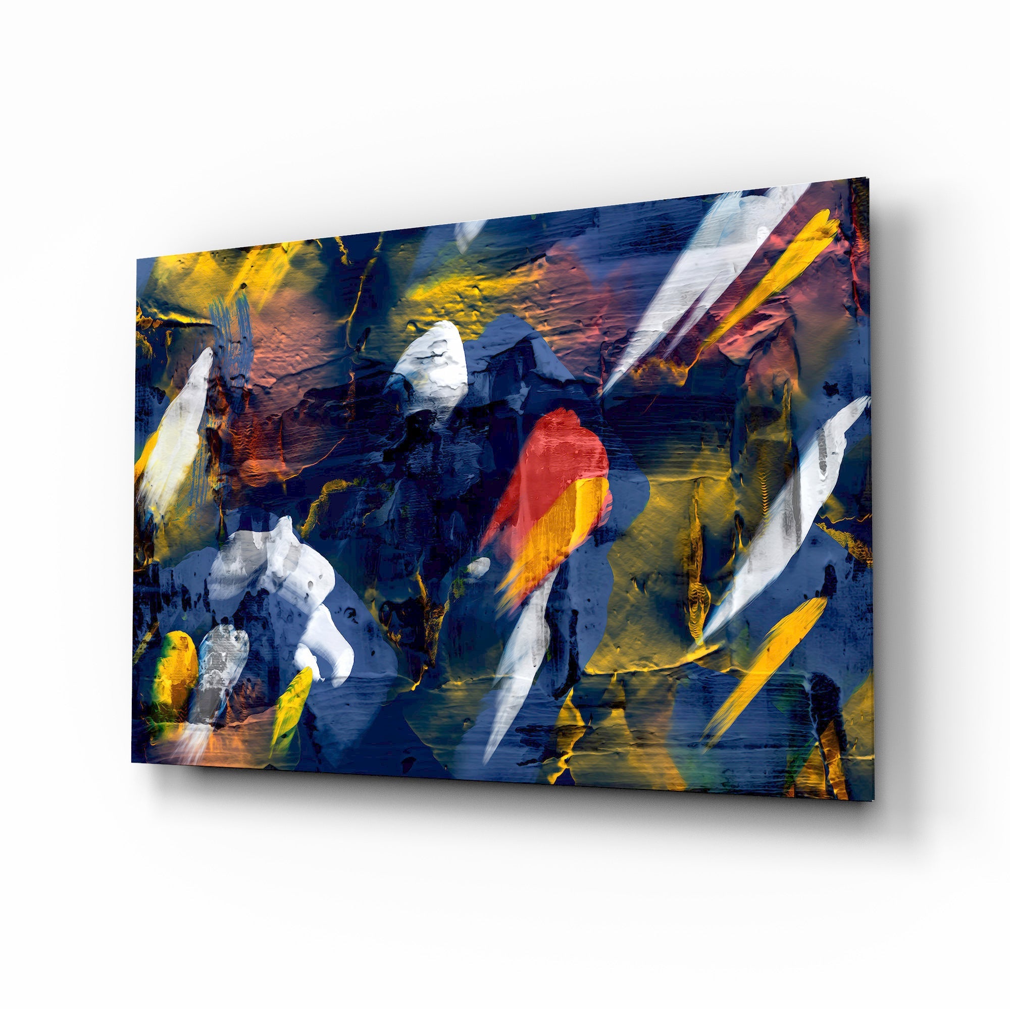 Ethereal Abstract Glass Wall Art