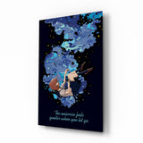 Cosmic Freedom Glass Wall Art