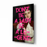 Legend Lady Glass Wall Art