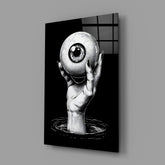 Eyes of the Abyss Glass Wall Art