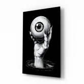 Eyes of the Abyss Glass Wall Art