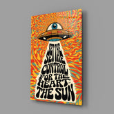 UFO Eye Control Sun Glass Wall Art