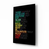 DMS-1060_b Glass Wall Art