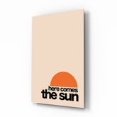 Sunset Serenity Glass Wall Art