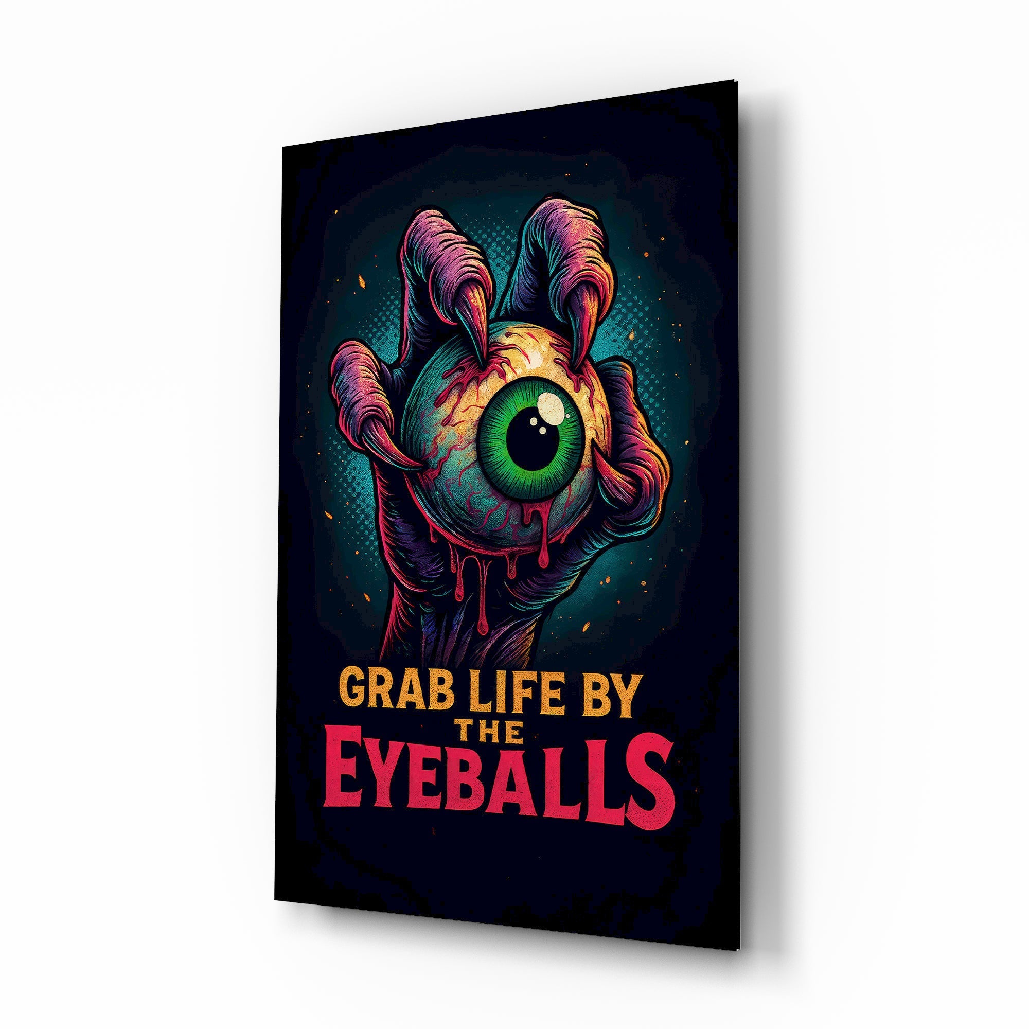 Eyes of the Apocalypse Glass Wall Art