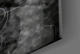 Every Fall a Chance to Rise Winged Angel Glass Wall Art