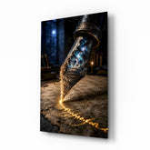 Cosmic Colosseum Fountain Pen Glass Wall Art