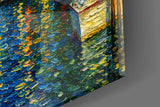 Venice Grand Canal Van Gogh Style Glass Wall Art