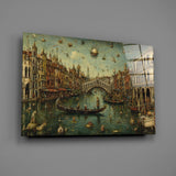 Venice Grand Canal Bosch Style Glass Wall Art