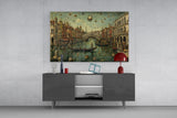 Venice Grand Canal Bosch Style Glass Wall Art