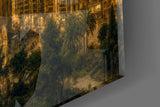Sagrada Familia Da Vinci Style Glass Wall Art