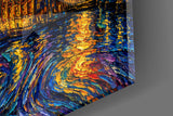 Big Ben Westminster Van Gogh Style Glass Wall Art