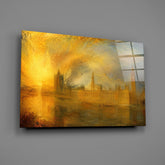 Big Ben Westminster Turner Style Glass Wall Art