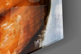 Cello Body Woman Surreal Glass Wall Art
