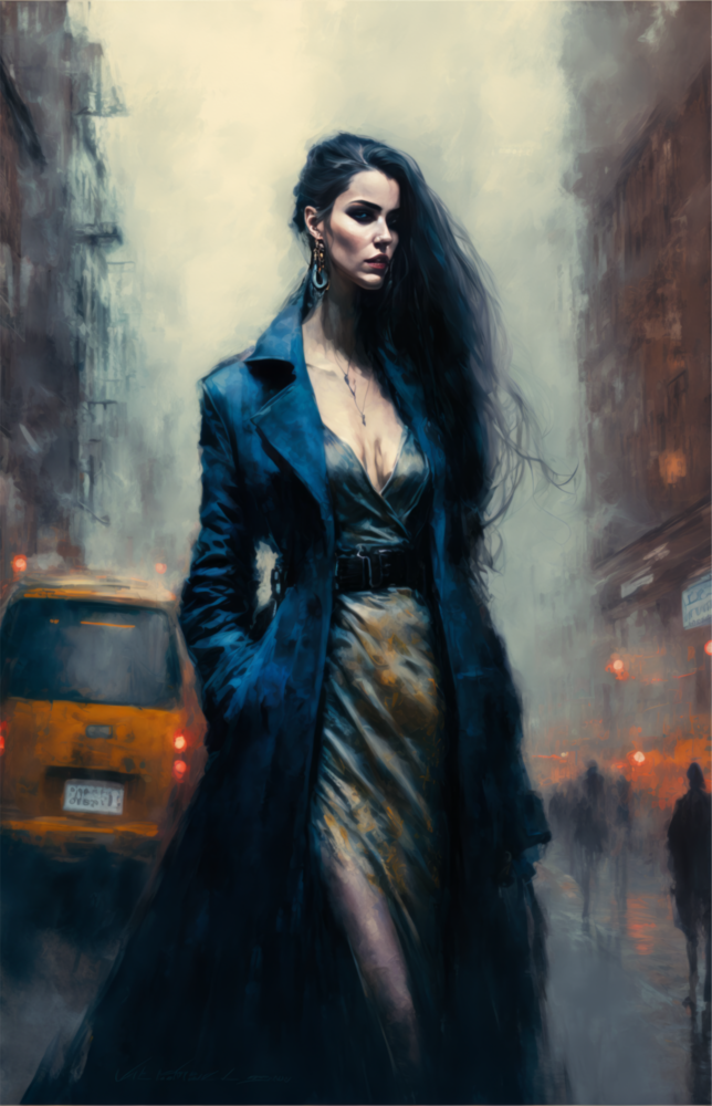 Stand Womanly Glass Wall Art || Designer Collection