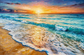 Celestial Touch of Creation — 3D Haptic Embossed High-Gloss Luxury Wall Art