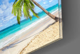Palm Tree Glass Wall Art